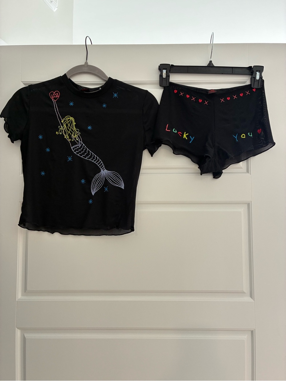 Urban Outfiters Mermaid Graphic Sleep Set - Lucky You